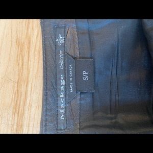Mackage Leather miniskirt